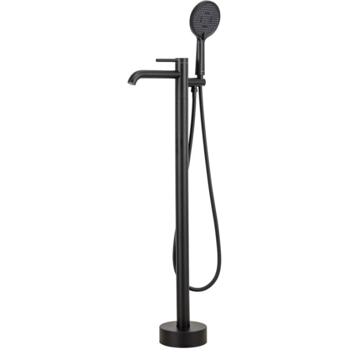 Напольный смеситель для ванны GAPPO G06-6 G3006-6 черный